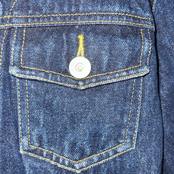 Express Jeans - Dark Jean jacket Small - like new - Picture 6 of 6